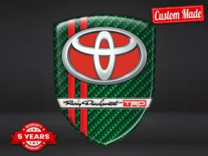 Toyota Vinilos Traseros Autos Estilo Máximo Pro Duradero